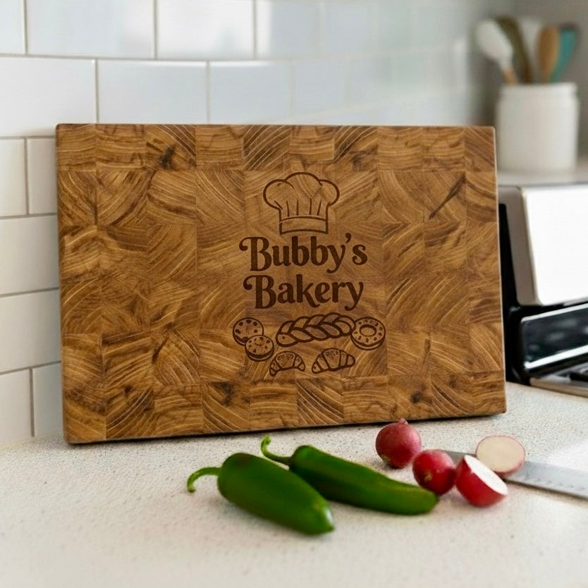 Ambrosia Maple End Grain Cutting Board