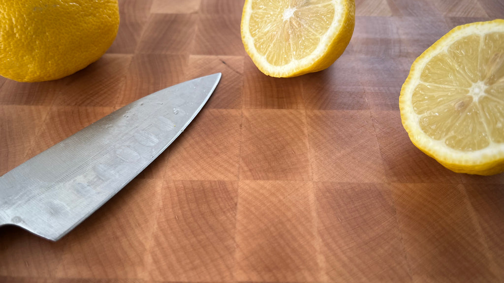 White Hard Maple End Grain Cutting Board