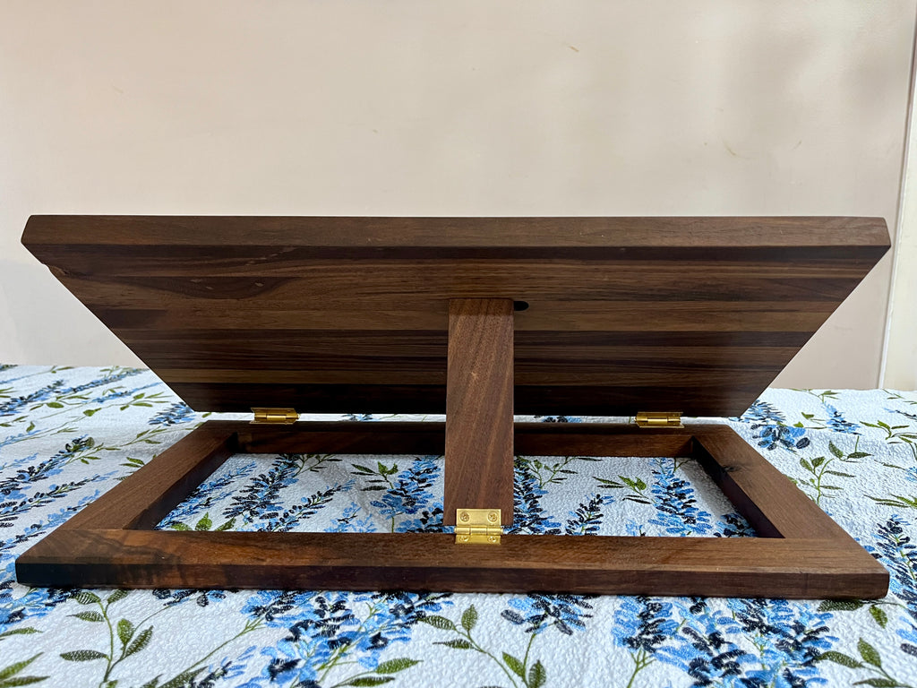 Black Walnut Tabletop Folding Shtender